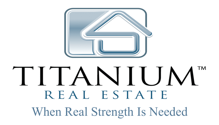 Titanium Real Estate logo: When Real Strength Is Needed